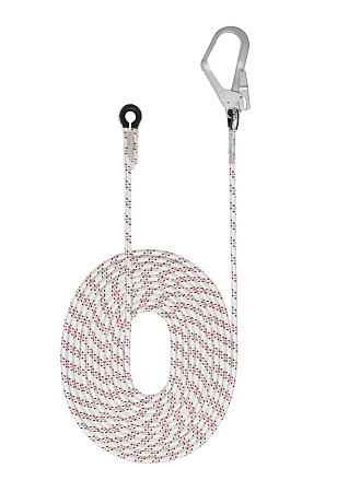 ГАЛ &quot;Анкерлайн 12&quot; с карабином &quot;Стальной монтажный&quot; (0051) (Длина 020м)